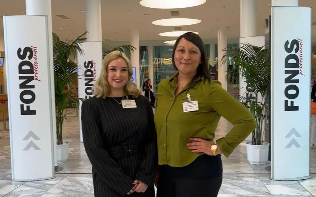 Patricia Brand-Winkler beim Fonds professionell Kongress