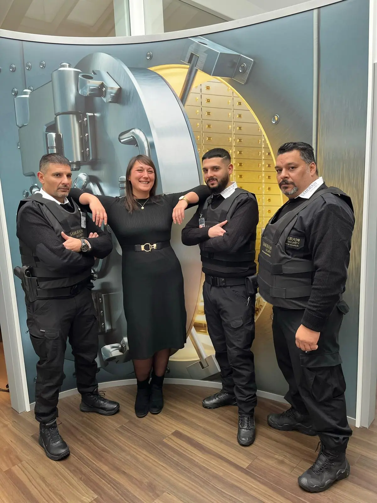 Patricia Brand-Winkler mit Team